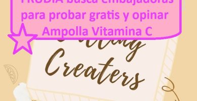 FRUDIA busca embajadoras para probar gratis Ampolla Vitamina C