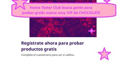 Home Tester Club busca gente para probar gratis marca muy VIP de CHOCOLATE