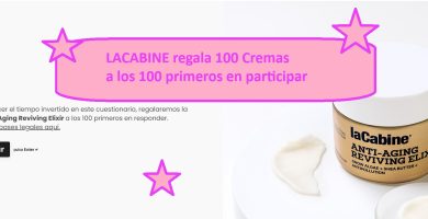 LACABINE regala 100 Cremas a los 100 primeros en participar
