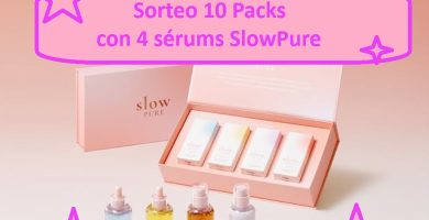 Sorteo 10 Packs con 4 serum SlowPure