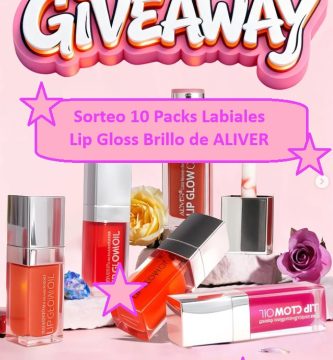 Sorteo 10 Packs Labiales Lip Gloss de ALIVER