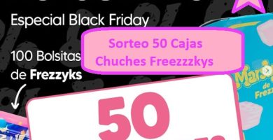 Sorteo 50 Cajas Chuches Freezzzkys