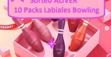 Sorteo ALIVER de 10 Packs Labiales Bowling