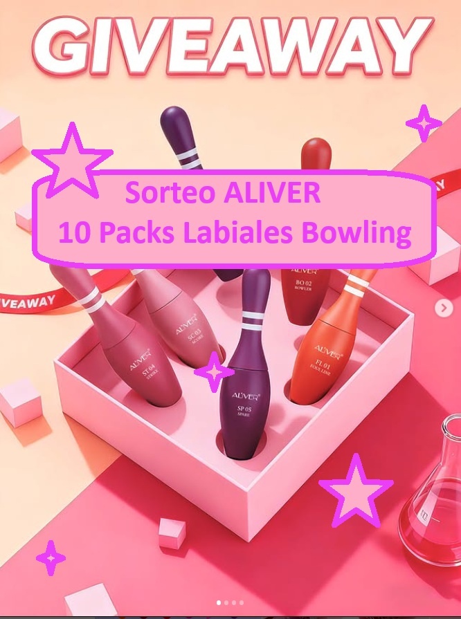Sorteo ALIVER de 10 Packs Labiales Bowling
