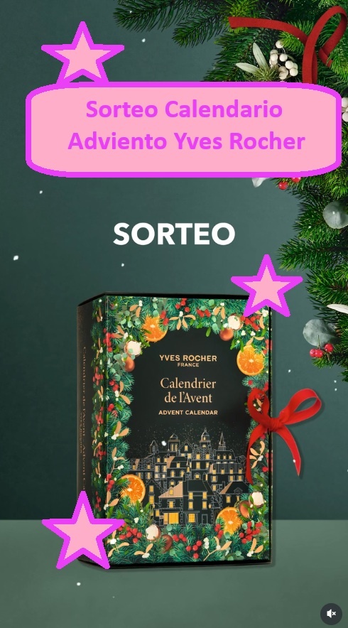 Sorteo Calendario Adviento Yves Rocher