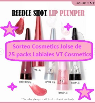 Sorteo Cosmetics Jolse de 25 packs de Labiales TV Cosmetics