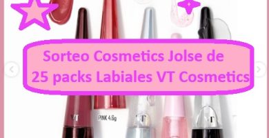 Sorteo Cosmetics Jolse de 25 packs de Labiales TV Cosmetics