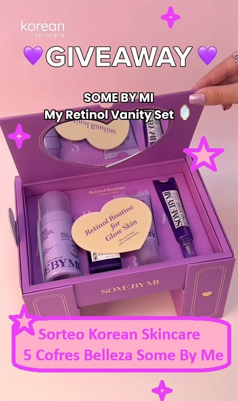 Sorteo Korean Skincare 5 Cofres Belleza Some By Me