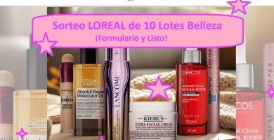 Sorteo LOREAL de 10 Lotes Belleza