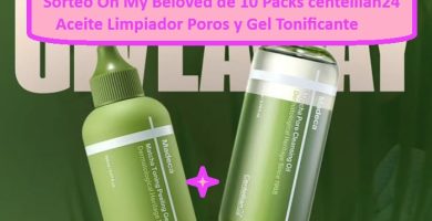 Sorteo Oh My Beloved de 10 Packs centellian24 Match de Aceite Limpiador Poros y Gel Tonificante