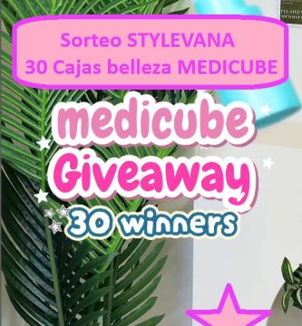 Sorteo STYLEVANA 30 Cajas belleza MEDICUBE