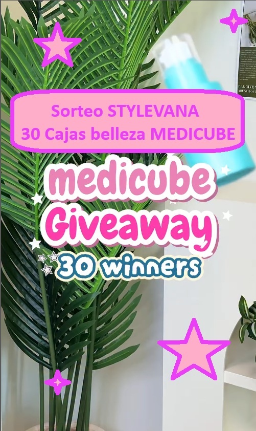 Sorteo STYLEVANA 30 Cajas belleza MEDICUBE