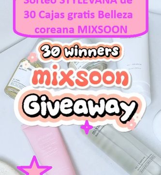 Sorteo STYLEVANA de 30 Cajas gratis Belleza MIXSOON
