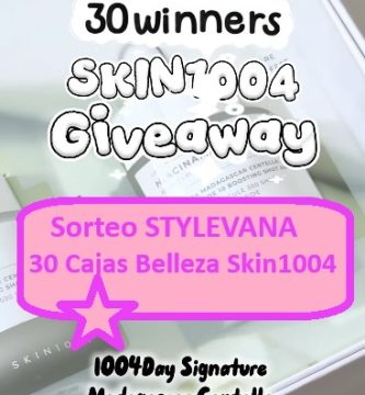 Sorteo STYLEVANA de 30 cajas gratis belleza Skin1004