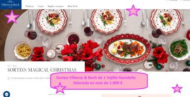 Sorteo Villeroy & Boch de 1 Vajilla Navideña