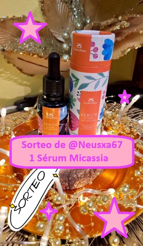 Sorteo de @Neusxa67 de 1 Sérum Micassia