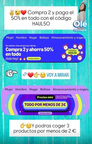 Ahorra un 50% en tu cesta comprando 2 unidades con el CÓDIGO HAUL50