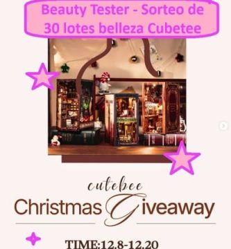 Beauty Tester - Sorteo de 30 lotes belleza Cubetee