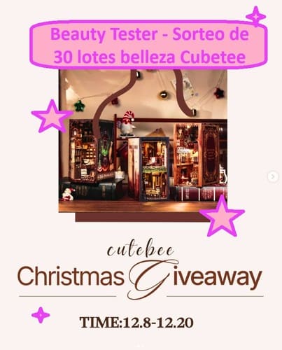 Beauty Tester - Sorteo de 30 lotes belleza Cubetee