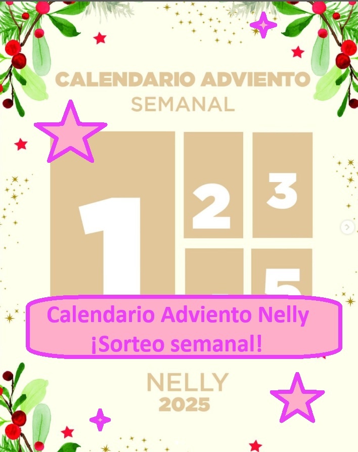 Calendario Adviento Nelly ¡Sorteo semanal!