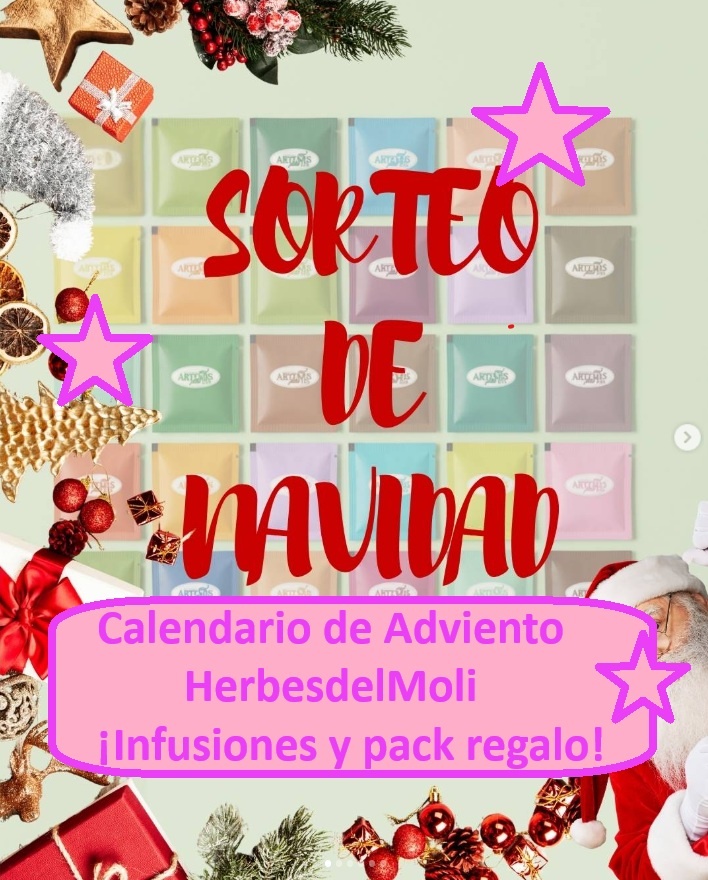Calendario de Adviento HerbesdelMoli ¡Infusiones y pack regalo!