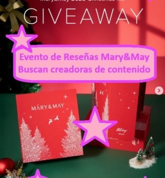 Evento de Reseñas Mary&May Buscan creadoras de contenido