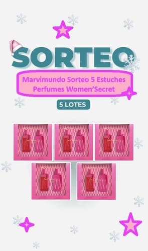Marvimundo Sorteo 5 Estuches Perfumes Women’Secret