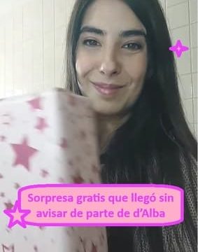 Sorpresa gratis que llegó sin avisar de parte de d’Alba Protector Solar