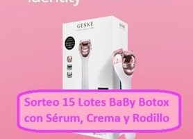 Sorteo 15 Lotes BaBy Botox con Sérum, Crema y Rodillo