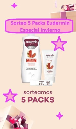 Sorteo 5 Packs Eudermin Especial Invierno