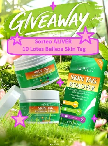 Sorteo ALIVER de 10 Lotes Belleza Skin Tag