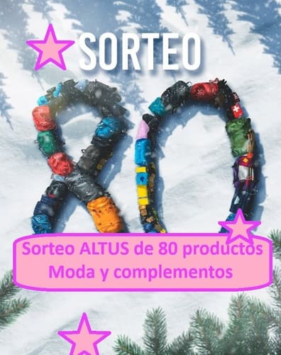 Sorteo ALTUS de 80 productos, Moda y complementos