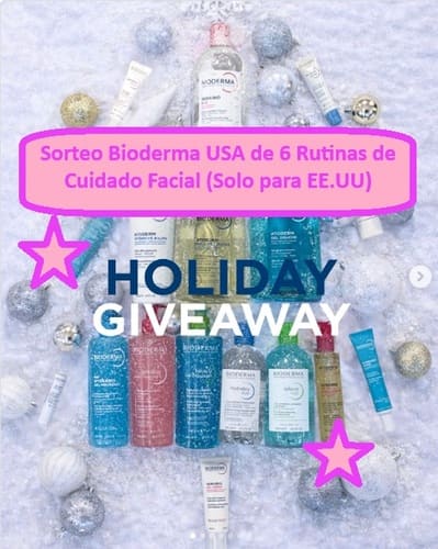 Sorteo Bioderma USA de 6 Rutinas de Cuidado Facial (Solo para EE.UU)