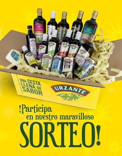 Sorteo Cesta Gourmet Urzante Aceite