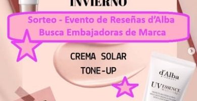 Sorteo - Evento de Reseñas d’Alba Busca Embajadoras de Marca
