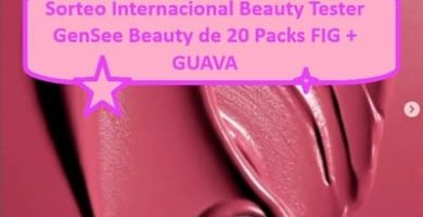 Sorteo Internacional Beauty Tester GenSee Beauty de 20 Packs FIG + GUAVA