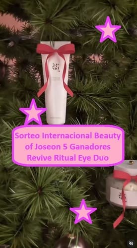 Sorteo Internacional Beauty of Joseon 5 Ganadores Revive Ritual Eye Duo