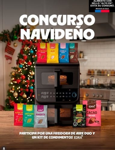 Sorteo LOTE Edra Caf&eacute; y Freidora de Aire Mouvair
