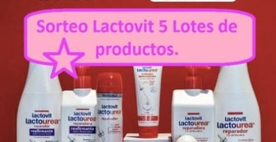 Sorteo Lactovit 5 Lotes de productos.