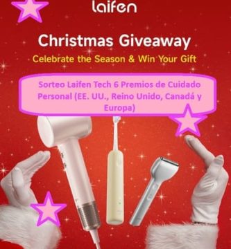 Sorteo Laifen Tech 6 Premios de Cuidado Personal (EE. UU., Reino Unido, Canadá y Europa)