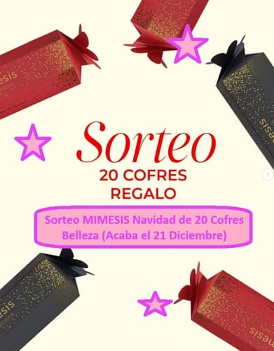 Sorteo MIMESIS Navidad de 20 Cofres Belleza (Acaba el 21 Diciembre)