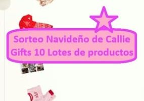 Sorteo Navideño de Callie Gifts 10 Lotes de productos