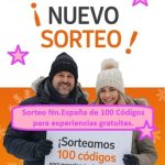 Sorteo Nn.España de 100 Códigos para experiencias gratuitas.