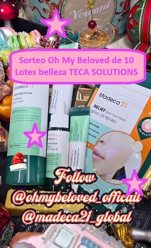 Sorteo Oh My Beloved de 10 Lotes belleza TECA SOLUTIONS