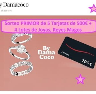 Sorteo PRIMOR de 5 Tarjetas de 500€ + 4 Joyas, Reyes Magos
