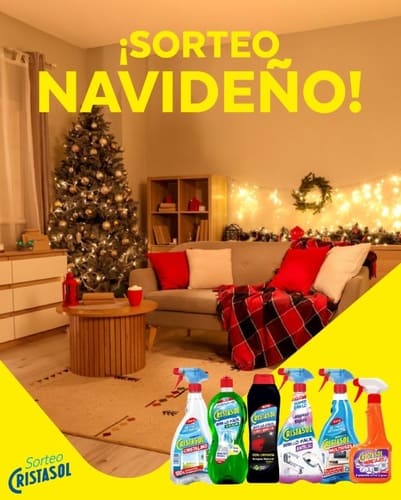 Sorteo Pack de Navidad Cristasol 🎁 1 ganador