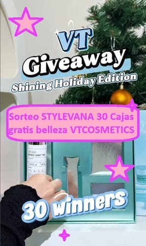 Sorteo STYLEVANA 30 Cajas gratis belleza VTCOSMETICS