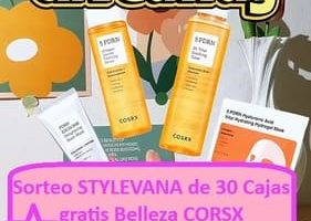 Sorteo STYLEVANA de 30 Cajas gratis Belleza CORSX