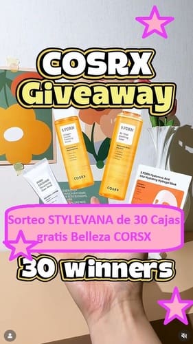 Sorteo STYLEVANA de 30 Cajas gratis Belleza CORSX