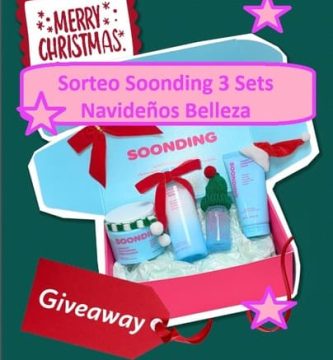 Sorteo Soonding 3 Sets Navideños Belleza